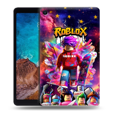 Силиконовый чехол на Xiaomi Mi Pad 4 Plus с принтом Roblox Роблокс Силиконовый чехол на Xiaomi Mi Pad 4 Plus с принтом Roblox Роблокс