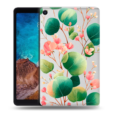 Силиконовый чехол на Xiaomi Mi Pad 4 Plus с принтом женский