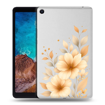 Силиконовый чехол на Xiaomi Mi Pad 4 Plus с принтом для девушки