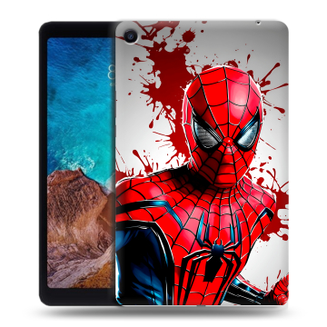 Силиконовый чехол на Xiaomi Mi Pad 4 Plus с принтом Spiderman Человек паук
