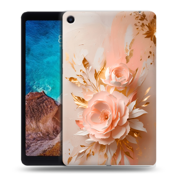 Силиконовый чехол на Xiaomi Mi Pad 4 Plus с принтом женский