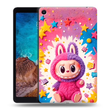 Силиконовый чехол на Xiaomi Mi Pad 4 Plus с принтом Labubu Лабубу