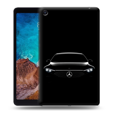 Силиконовый чехол на Xiaomi Mi Pad 4 Plus с принтом Mercedes Мерседес