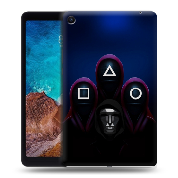 Силиконовый чехол на Xiaomi Mi Pad 4 Plus с принтом Игра Кальмара
