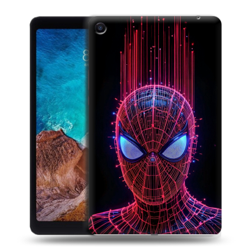 Силиконовый чехол на Xiaomi Mi Pad 4 Plus с принтом Spiderman Человек паук