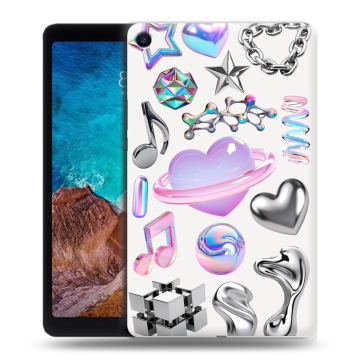 Силиконовый чехол на Xiaomi Mi Pad 4 Plus с принтом Y2K
