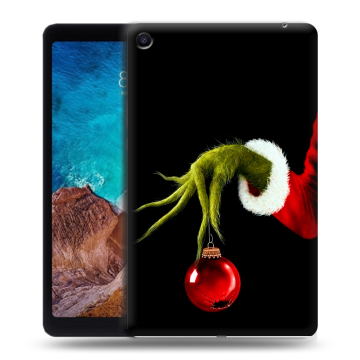 Силиконовый чехол на Xiaomi Mi Pad 4 Plus с принтом Новый год Гринч