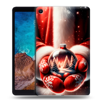 Силиконовый чехол на Xiaomi Mi Pad 4 Plus с принтом Новый год Силиконовый чехол на Xiaomi Mi Pad 4 Plus с принтом Новый год