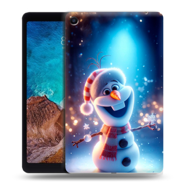 Силиконовый чехол на Xiaomi Mi Pad 4 Plus с принтом Новый год Силиконовый чехол на Xiaomi Mi Pad 4 Plus с принтом Новый год