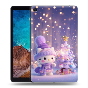 Силиконовый чехол на Xiaomi Mi Pad 4 Plus с принтом Новый год Силиконовый чехол на Xiaomi Mi Pad 4 Plus с принтом Новый год