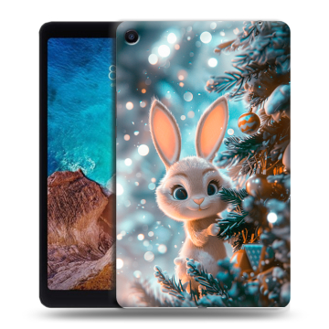 Силиконовый чехол на Xiaomi Mi Pad 4 Plus с принтом Новый год Силиконовый чехол на Xiaomi Mi Pad 4 Plus с принтом Новый год