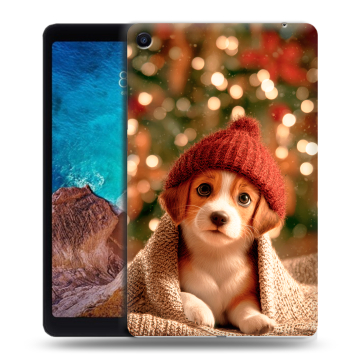 Силиконовый чехол на Xiaomi Mi Pad 4 Plus с принтом Новый год Силиконовый чехол на Xiaomi Mi Pad 4 Plus с принтом Новый год