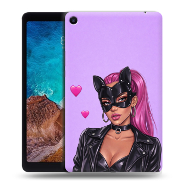 Силиконовый чехол на Xiaomi Mi Pad 4 Plus с принтом женский Силиконовый чехол на Xiaomi Mi Pad 4 Plus с принтом женский