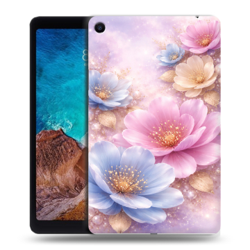 Силиконовый чехол на Xiaomi Mi Pad 4 Plus с принтом женский