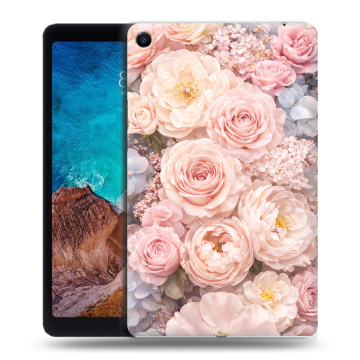 Силиконовый чехол на Xiaomi Mi Pad 4 Plus с принтом женский