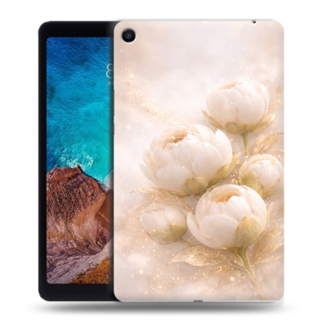 Силиконовый чехол на Xiaomi Mi Pad 4 Plus с принтом женский