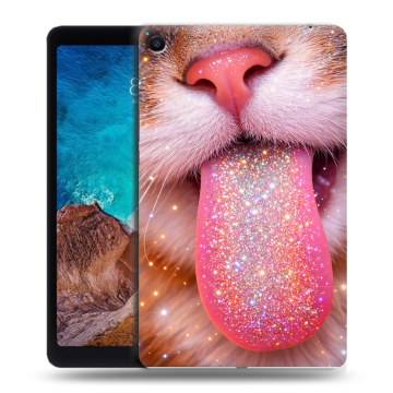 Силиконовый чехол на Xiaomi Mi Pad 4 Plus с принтом для девочек