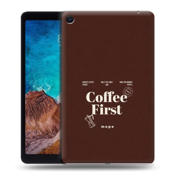 Силиконовый чехол на Xiaomi Mi Pad 4 Plus с принтом женский