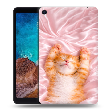 Силиконовый чехол на Xiaomi Mi Pad 4 Plus с принтом женский
