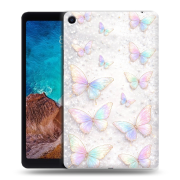 Силиконовый чехол на Xiaomi Mi Pad 4 Plus с принтом женский