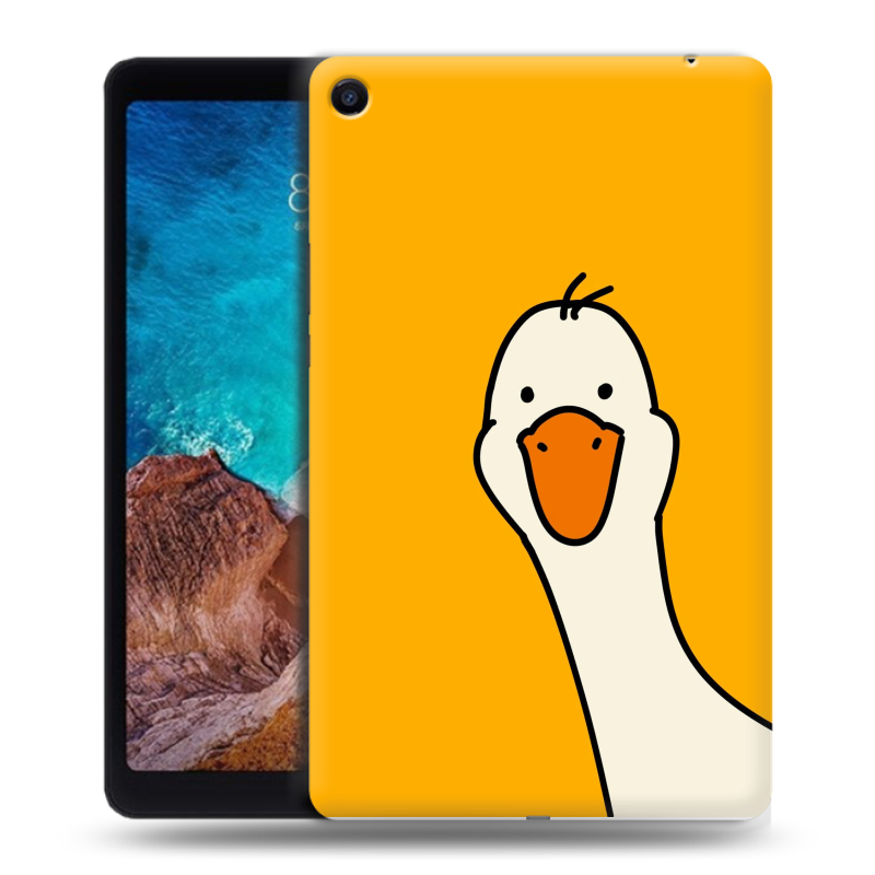 Силиконовый чехол на Xiaomi Mi Pad 4 Plus с принтом Утка Силиконовый чехол на Xiaomi Mi Pad 4 Plus с принтом Утка