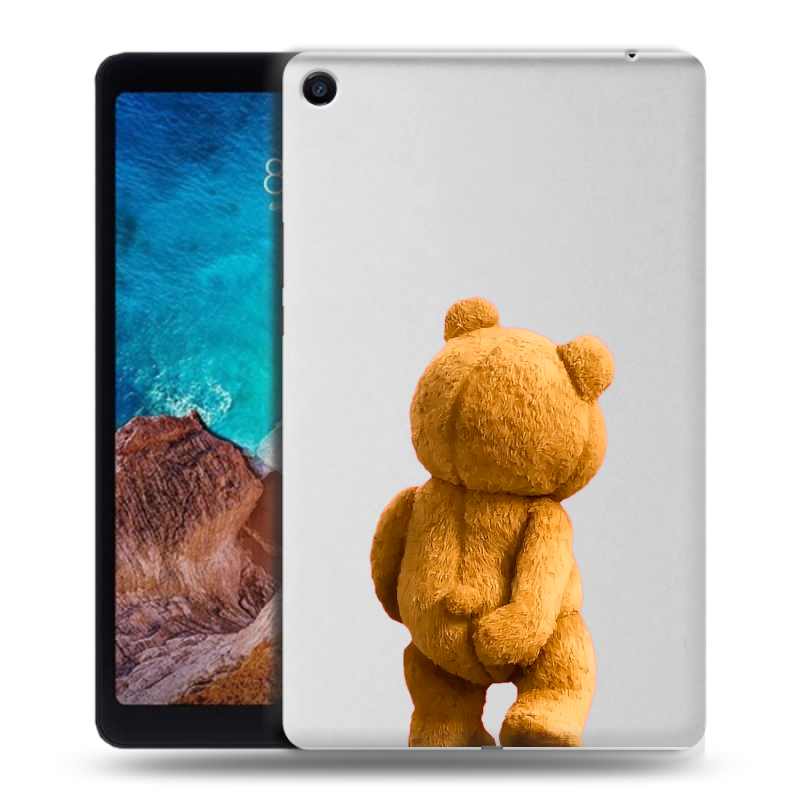 Силиконовый чехол на Xiaomi Mi Pad 4 Plus с принтом Медведь Силиконовый чехол на Xiaomi Mi Pad 4 Plus с принтом Медведь