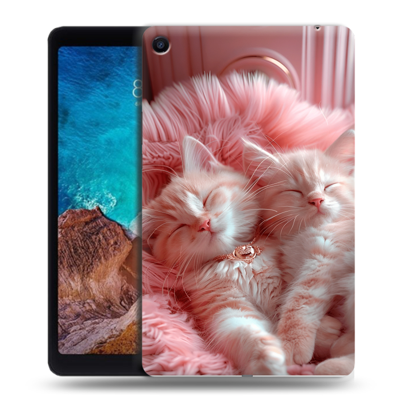 Силиконовый чехол на Xiaomi Mi Pad 4 Plus с принтом котята котики Силиконовый чехол на Xiaomi Mi Pad 4 Plus с принтом котята котики