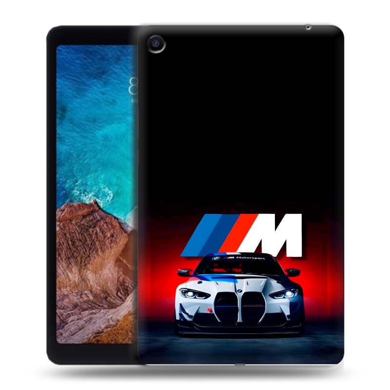 Силиконовый чехол на Xiaomi Mi Pad 4 Plus с принтом БМВ BMW Силиконовый чехол на Xiaomi Mi Pad 4 Plus с принтом БМВ BMW