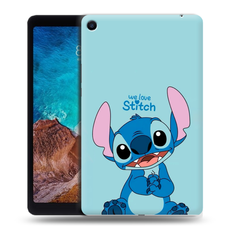 Силиконовый чехол на Xiaomi Mi Pad 4 Plus с принтом Лило и Стич Силиконовый чехол на Xiaomi Mi Pad 4 Plus с принтом Лило и Стич