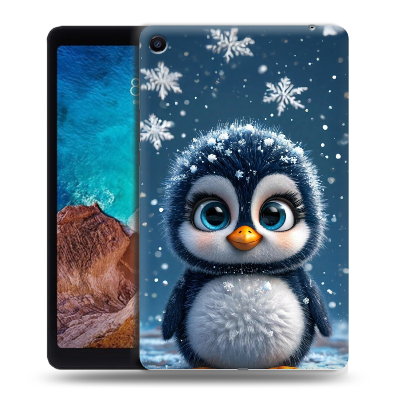 Силиконовый чехол на Xiaomi Mi Pad 4 Plus с принтом Новый год Силиконовый чехол на Xiaomi Mi Pad 4 Plus с принтом Новый год