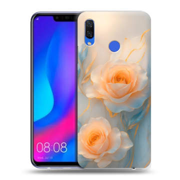 Пластиковый чехол на Huawei Nova 3 с принтом Женский