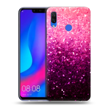 Пластиковый чехол на Huawei Nova 3 с принтом Блестки