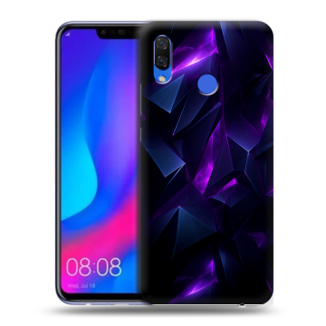 Пластиковый чехол на Huawei Nova 3 с принтом Абстракиция