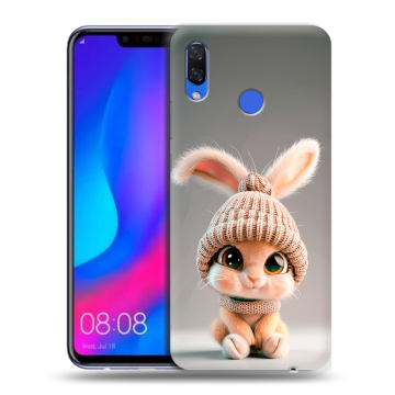 Пластиковый чехол на Huawei Nova 3 с принтом Кролик