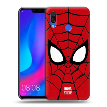 Пластиковый чехол на Huawei Nova 3 с принтом человек паук spiderman