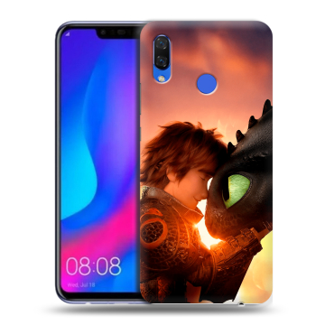 Пластиковый чехол на Huawei Nova 3 с принтом Как приручить дракона Пластиковый чехол на Huawei Nova 3 с принтом Как приручить дракона