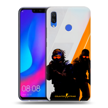 Пластиковый чехол на Huawei Nova 3 с принтом Контер страйк Counter strike Пластиковый чехол на Huawei Nova 3 с принтом Контер страйк Counter strike