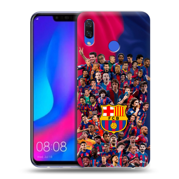 Пластиковый чехол на Huawei Nova 3 с принтом Барселона Barcelona