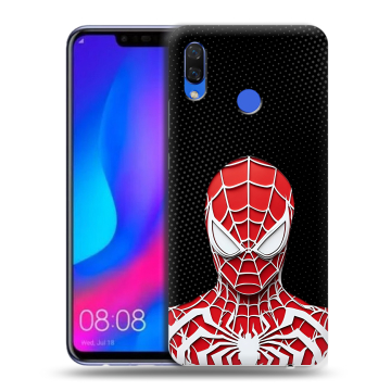 Пластиковый чехол на Huawei Nova 3 с принтом человек паук spiderman Пластиковый чехол на Huawei Nova 3 с принтом человек паук spiderman