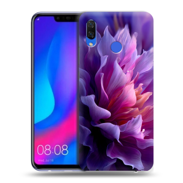 Пластиковый чехол на Huawei Nova 3 с принтом женский цветы Пластиковый чехол на Huawei Nova 3 с принтом женский цветы