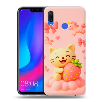Пластиковый чехол на Huawei Nova 3 с принтом для девочек Пластиковый чехол на Huawei Nova 3 с принтом для девочек