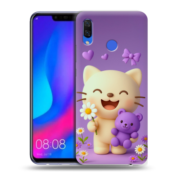 Пластиковый чехол на Huawei Nova 3 с принтом для девочек Пластиковый чехол на Huawei Nova 3 с принтом для девочек