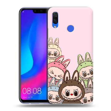 Пластиковый чехол на Huawei Nova 3 с принтом Лабубу Пластиковый чехол на Huawei Nova 3 с принтом Лабубу