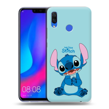 Пластиковый чехол на Huawei Nova 3 с принтом Лило и Стич Пластиковый чехол на Huawei Nova 3 с принтом Лило и Стич