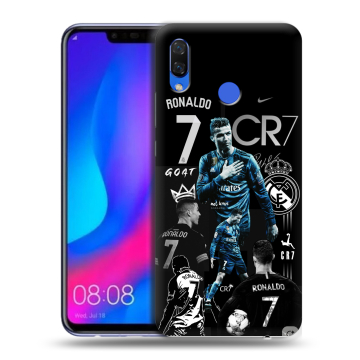 Пластиковый чехол на Huawei Nova 3 с принтом Реал Роналдо