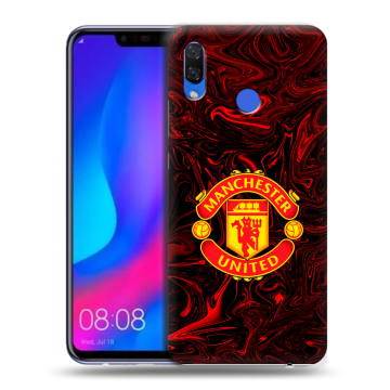 Пластиковый чехол на Huawei Nova 3 с принтом Manchester United