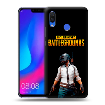 Пластиковый чехол на Huawei Nova 3 с принтом PUGB ПАГБ