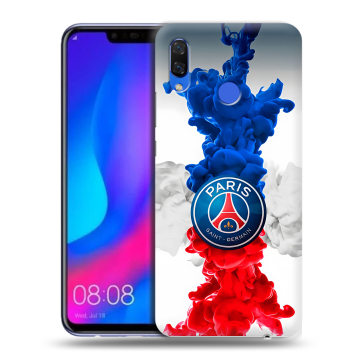 Пластиковый чехол на Huawei Nova 3 с принтом PSG ПСЖ