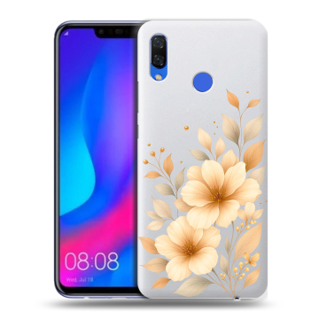 Пластиковый чехол на Huawei Nova 3 с принтом для девушки