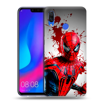 Пластиковый чехол на Huawei Nova 3 с принтом Spiderman Человек паук Пластиковый чехол на Huawei Nova 3 с принтом Spiderman Человек паук